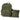Compact pistol backpack in olive green with front pouch and zip compartments.