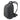 Dark gray tactical backpack with padded straps, MOLLE webbing, and top carry handle