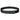 Black inner belt with adjustable buckle and woven webbing