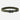 Olive green tactical belt with adjustable webbing and double-prong buckle