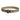 Camouflage tactical belt with webbing and black metal buckle