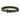 Green camouflage tactical belt with webbing and black metal buckle