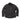 Black light softshell jacket with hood, full zip front and side zip pockets