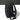 Black quick backpack with padded back panel and adjustable shoulder straps