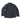 Dark navy softshell jacket back view with zip pocket details