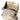 Tan backpack interior organizer with mesh pocket and webbing panels