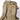 Tan tactical backpack front close-up with MOLLE panels and adjustable straps