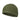 Beanie cap in army green with ribbed cuff and stitched knit texture