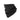 Combat neck gaiter, black, folded tube with small triangular logo