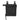 Tactical sniper panel pouch, dark gray fabric with top dual buckles and side pull tab