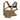 Tan mini chest rig with adjustable shoulder straps, front panel webbing, side pouch