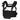 Black tactical chest rig with adjustable shoulder straps and front MOLLE webbing