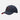 Navy baseball cap with red embroidered H logo on the front panel