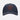 Navy baseball cap with red stitched H logo on the front