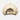 Khaki canvas baseball cap with open back and adjustable buckle strap