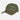 Logo cap with olive-green crown, olive-brown brim, embroidered logo