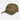 Logo cap with tan crown, dark olive brim, embroidered logo