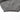 Gray jacket hem with elastic waistband and curved seam stitching