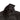 Goatskin flight jacket close-up with shearling-style removable collar and snap strap