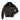 Goatskin flight jacket with shearling-style removable collar, front zipper, and pocket flaps