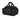 45L travel bag with top handle, front pocket, MOLLE straps, black