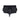 Black rear hanger pouch with flap, center buckle, and hanging pull tab