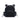 Black tactical plate carrier with padded shoulders and front MOLLE squares