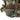 Camo backpack front with MOLLE pouches, buckled straps, and zip compartment