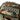Camo backpack top with braided paracord pull and metal zipper hardware
