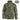 Hooded jacket in Greek lizard camo with full-length zipper and front pockets