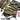Camouflage pistol sleeve with zip pocket and adjustable carry strap, laid flat