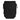 Tactical MOLLE panel pouch in black, front grid webbing with zip edges