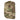 Utility pouch with drawcord top, camouflage fabric, side pocket panel detail.