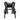 Black Mosquito H-harness with breathable mesh panel and padded shoulder webbing
