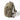 25L tactical backpack in khaki with front zipper pocket and MOLLE attachment straps