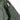 Sage green coverall sleeve with embroidered Italy shield patch and stitched pocket panel.