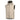 Light beige puffer hooded vest with full-zip front and side pockets