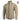 Insulation jacket with stand collar, full-zip front, light tan color