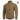 Insulation jacket with stand collar, full-zip front, tan color