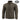 Coyote fleece jacket with full zip, stand collar, two-tone front panels, and two zip pulls