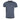 Men's crew-neck t-shirt, dark blue-gray, short sleeves, plain front