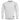 White crewneck sweater with long sleeves and ribbed cuffs and hem