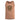 Brown tank top with centered geometric lion graphic