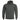 Dark gray hooded sweatshirt with drawstrings and front kangaroo pocket