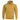 Mustard yellow hooded sweatshirt with drawstrings and front kangaroo pocket