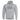 Light gray hooded sweatshirt with front pouch pocket, drawstring hood, Pentagon logo print