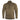 Coyote half-zip fleece sweater with small chest logo and front pouch