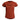 Rust red ladies tee with Pentagon logo graphic on chest