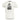 White crew-neck short-sleeve T-shirt with large front dinosaur graphic
