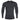 Thermal long-sleeve shirt, black crew neck with fitted stretch design